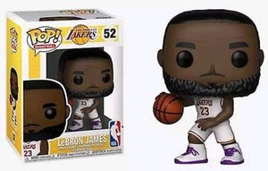 Funko Pop! NBA - LeBron James (Lakers) (White Jersey) #52 - Sweets and Geeks