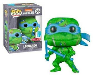 Funko Pop! Teenage Mutant Ninja Turtles - Leonardo (Art Series) #56 - Sweets and Geeks