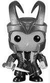 Funko POP! Marvel: The Avengers - Loki (Helmet) #36 (B&W) - Sweets and Geeks