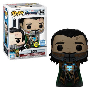 Funko POP! Marvel: Avengers Endgame - Loki with Tesseract (Glow in the Dark) #747 - Sweets and Geeks