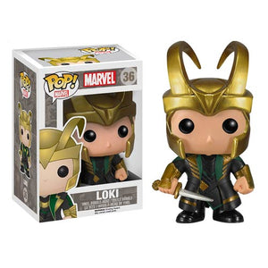Funko POP! Marvel: The Avengers - Loki (Helmet) #36 - Sweets and Geeks