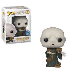 Funko Pop Movies: Harry Potter - Lord Voldemort (with Nagini) (Pop-in-a-Box) #85 - Sweets and Geeks