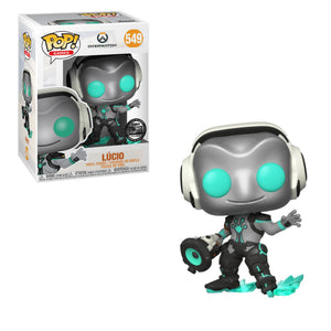 Funko Pop Games: Overwatch - Lucio (Blizzard Exclusive) #549 - Sweets and Geeks