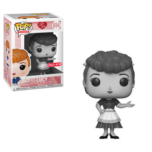 Funko Pop! Television: I Love Lucy - Lucy (Black & White) (Target Exclusive) #654 - Sweets and Geeks