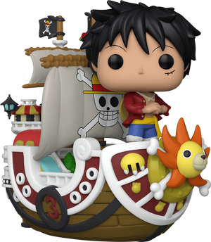 Funko Pop Animation: One Piece - Monkey D. Luffy with Thousand Sunny #114 - Sweets and Geeks