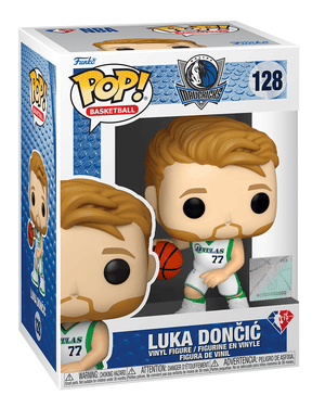 Funko POP! Sports - Dallas Mavericks: Luka Doncic #128 (Green Jersey) - Sweets and Geeks