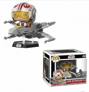 Funko Pop Movies: Star Wars - Luke Skywalker with X-Wing (Walmart Exclusive) #232 - Sweets and Geeks