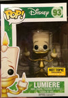 Funko Pop! Disney: Beauty and the Beast - Lumiere (Glow in the Dark) (Hot Topic Exclusive) #93 - Sweets and Geeks