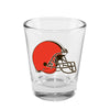 Cleveland Browns 2oz. Clear Logo Shot Glass - Sweets and Geeks