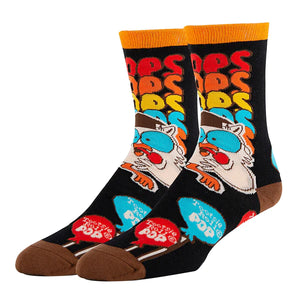 Tootsie Pop Men's Funny Crew Socks - Sweets and Geeks