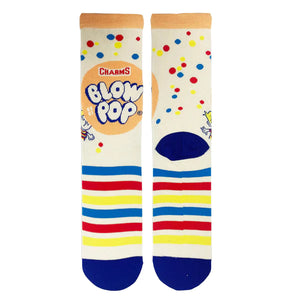 Blow Pop Men's Funny Crew Socks - Sweets and Geeks