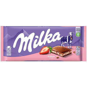 Milka Strawberry Yogurt Bar 3.5oz - Sweets and Geeks