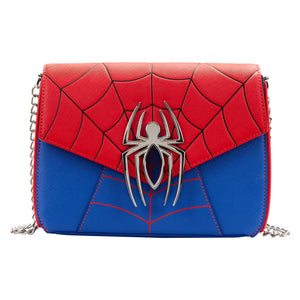 Marvel Spider-Man Color Block Crossbody Bag - Sweets and Geeks