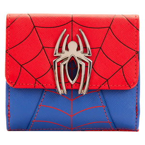 Marvel Spider-Man Color Block Flap Wallet - Sweets and Geeks