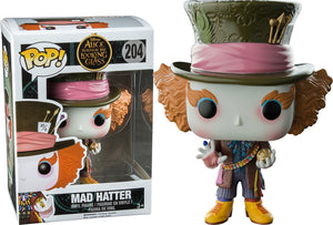 Funko Pop! Disney: Alice Through the Looking Glass - Mad Hatter (w/ Chronosphere) (Hot Topic Exclusive) #204 - Sweets and Geeks