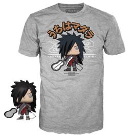 Funko Pop! Naruto Shippuden - Madara Uchiha with Tee Size Large - Sweets and Geeks