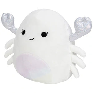 Squishmallows - Magela the White Crab 3.5" Clip on Stuffed Plush - Sweets and Geeks