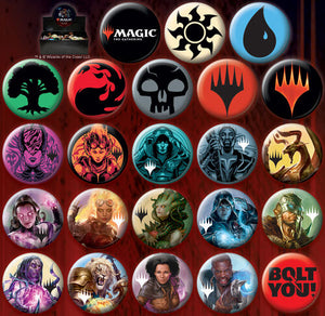 Magic the Gathering Button Assortment - Sweets and Geeks