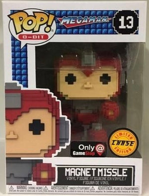 Funko POP! Games: Megaman - 8-Bit Magnet Missle (GameStop Limited Chase Exclusive) #13 - Sweets and Geeks
