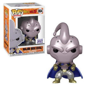 Funko POP Animation: Dragonball Z - Majin Buu (Evil) (Metallic) #864 - Sweets and Geeks