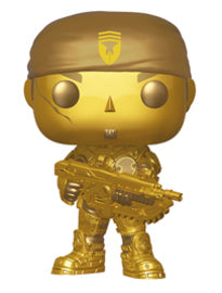 Funko Pop Games: Gears of War - Marcus Fenix (Gold) #474 - Sweets and Geeks
