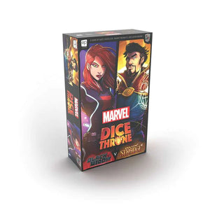 Marvel Dice Throne 2-Hero Box (Black Widow and Doctor Strange) - Sweets and Geeks