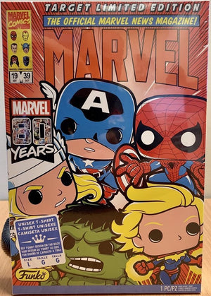 Funko Tees - Marvel 80 Years (Size Large) - Sweets and Geeks