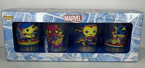 Funko Marvel Drinking Glasses - Sweets and Geeks