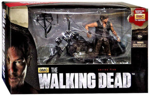 McFarlane Toys The Walking Dead AMC TV Daryl Dixon & Chopper Deluxe Action Figure Set - Sweets and Geeks