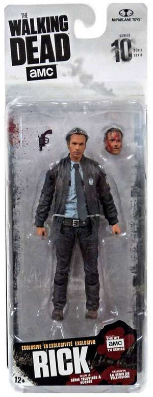 McFarlane Toys The Walking Dead AMC TV Series 10 Rick Grimes Exclusive Action Figure - Sweets and Geeks