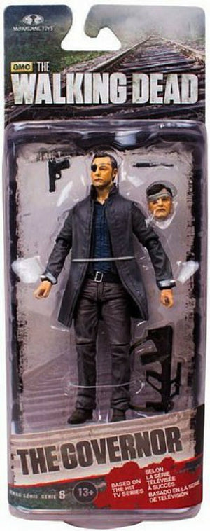 McFarlane Toys The Walking Dead AMC TV Series 6 -  Governor with Long Coat Action Figure - Sweets and Geeks
