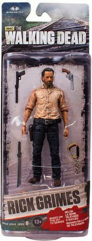 McFarlane Toys The Walking Dead AMC TV Series 6 Rick Grimes Action Figure - Sweets and Geeks