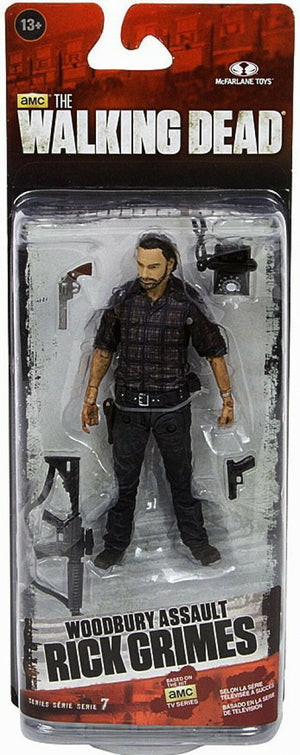 McFarlane Toys The Walking Dead AMC TV Series 7.5 - Rick Grimes Action Figure [Woodbury Assault] - Sweets and Geeks