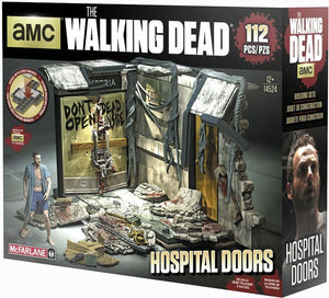McFarlane - The Walking Dead Hospital Doors Building Set - 112 Pieces - Sweets and Geeks