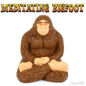 Meditating Bigfoot - Sweets and Geeks
