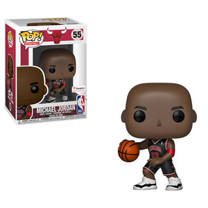 Funko Pop! Basketball: Chicago Bulls - Michael Jordan (Black Alternate Jersey) (Fanatics) #55 - Sweets and Geeks