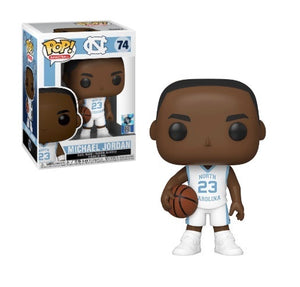 Funko POP! Basketball: Michael Jordan (UNC White) #74 - Sweets and Geeks