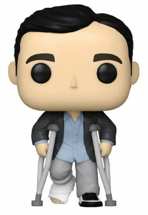Funko Pop! Television: The Office - Michael Scott (Crutches) #1170 - Sweets and Geeks