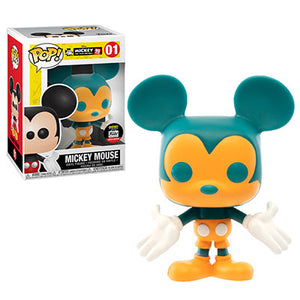 Funko Pop! Disney: Mickey the True Original - Mickey Mouse (Orange & Teal) (Funko Shop) #01 - Sweets and Geeks