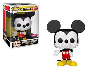 Funko Pop! Disney - Mickey Mouse (Classic Color) (10-Inch) #457 - Sweets and Geeks