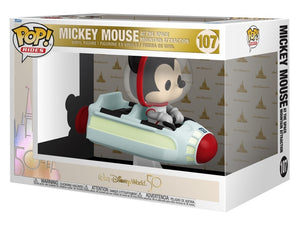 Funko Rides - Walt Disney World 50: Mickey Mouse at The Space Mountain Attraction - Sweets and Geeks