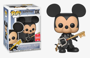 Funko Pop! Disney: Kingdom Hearts - Mickey (Organization 13) (Unhooded) (2018 Summer Convention) #334 - Sweets and Geeks