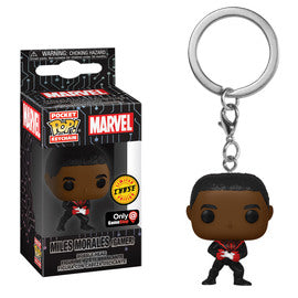 Funko Pocket Pop Keychain: Marvel - Miles Morales (Gamer Chace) - Sweets and Geeks
