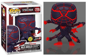 Funko Pop Marvel: Spider-Man Miles Morales - Miles Morales (Glows in the Dark) (GameStop Exclusive)#775 - Sweets and Geeks