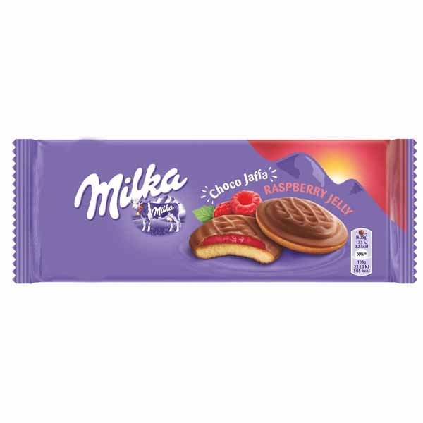 Milka Raspberry Choco Milka Choco Dessert Raspberry Jelly 5oz Bar (SNG24-12) – Sweets and Geeks