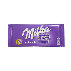 Milka Alpine Milk Bar 3.5oz - Sweets and Geeks