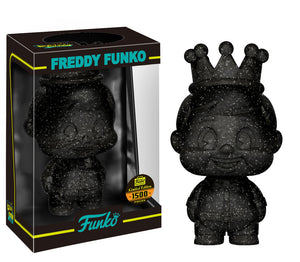Funko! Hikari XS - Freddy Funko - Mini Freddy (Black Glitter) (Limited Edition Funko Shop) - Sweets and Geeks
