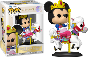 Funko Pop! Disney: Walt Disney World 50th Anniversary - Minnie Mouse on Prince Charming Regal Carrousel #1251 - Sweets and Geeks