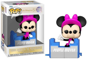 Funko Pop! Disney: Disneyworld 50th Anniversary - Minnie Mouse on the People Mover #1166 - Sweets and Geeks