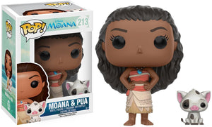 Funko Pop! Disney: Moana - Moana & Pua #213 - Sweets and Geeks